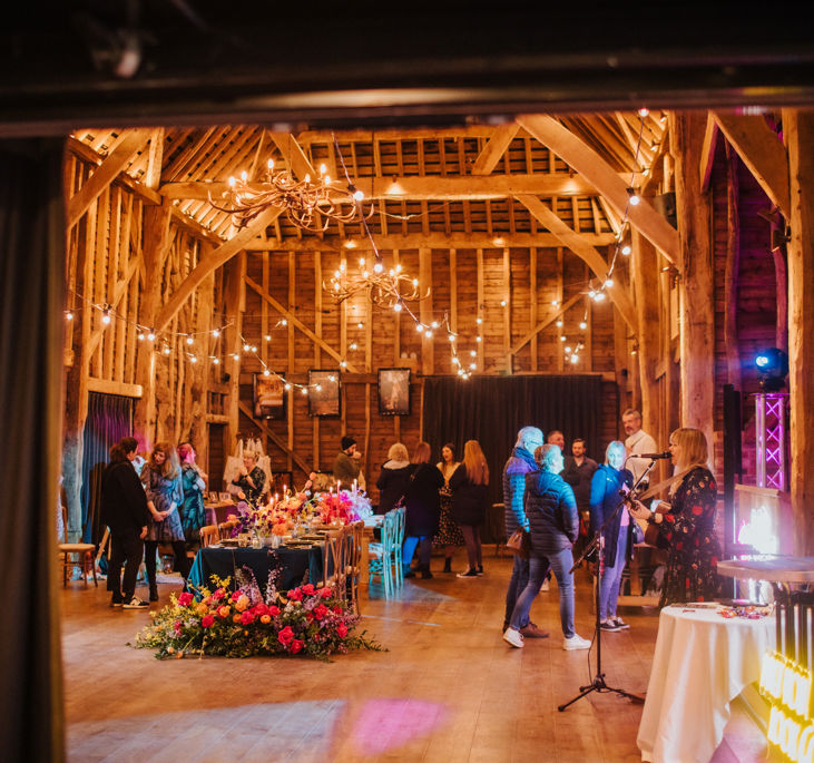 Barn at Redcoats Wedding fair